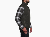 KUHL Men's Burr Vest in gun metal - men's jacket - alternate view