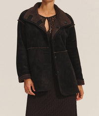 Velvet By Graham & Spencer - Shona Sherpa Reversible Jacket