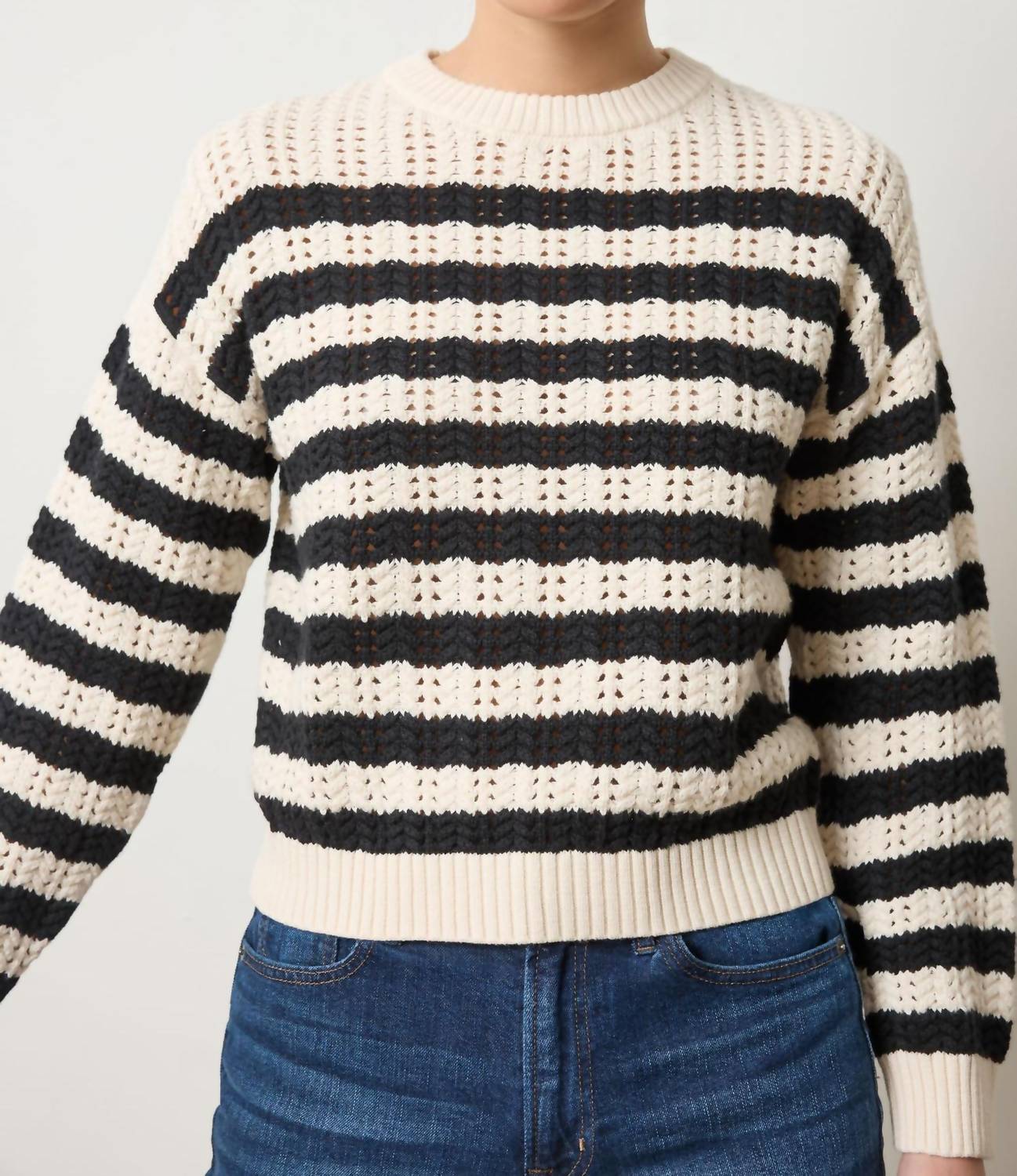 Lilla P - Stripe Stitch Sweater