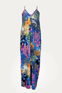 Bloidy Floral-print Stretch-modal Jersey Maxi Dress in multi - women's dress - detail view