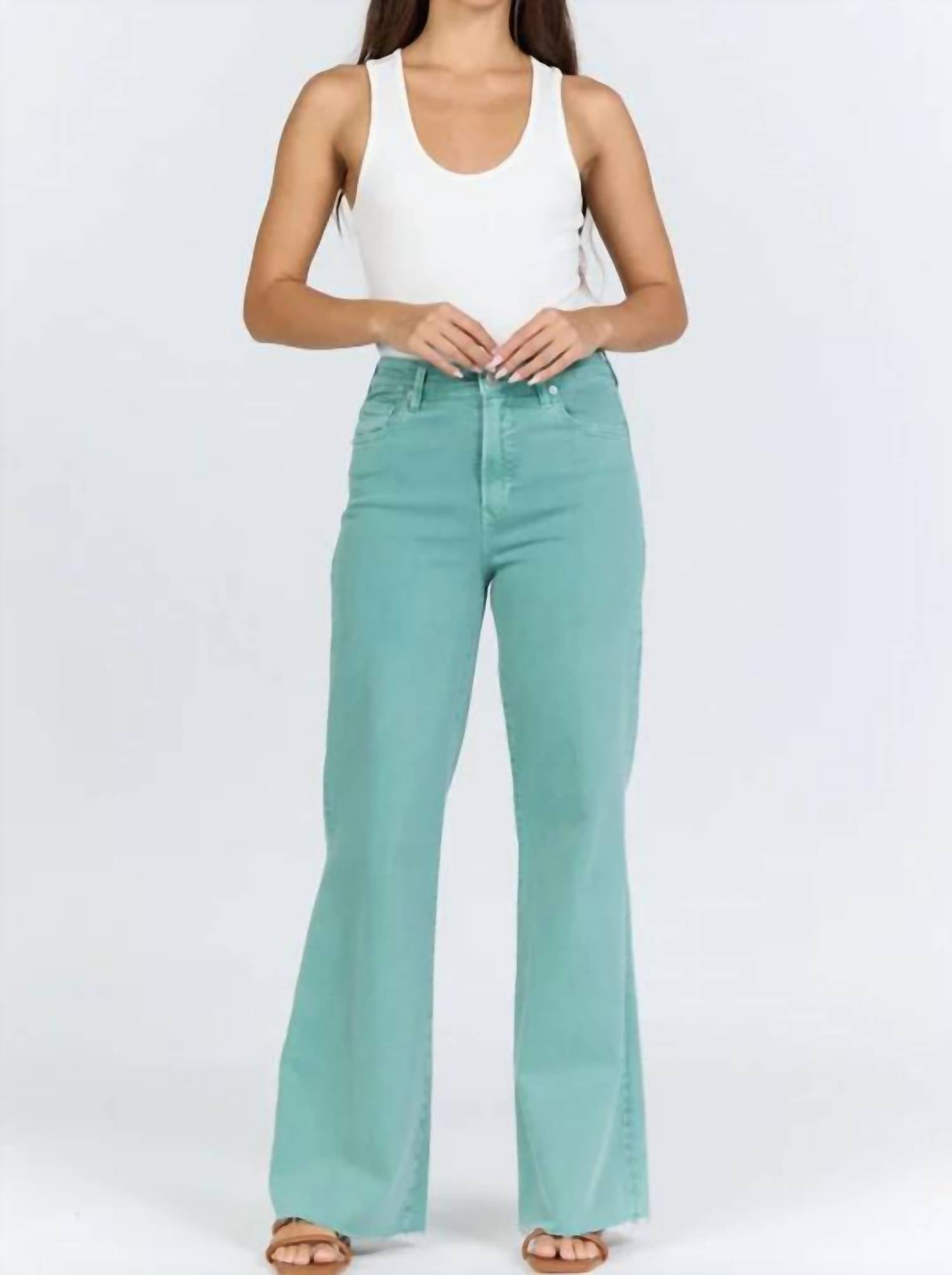 Dear John Denim - Fiona High Rise Wide Leg Jeans
