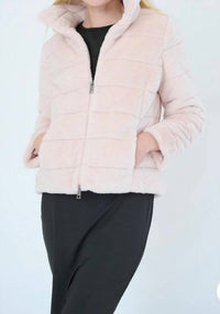 Anorak - Faux Fur Quilted Jacket