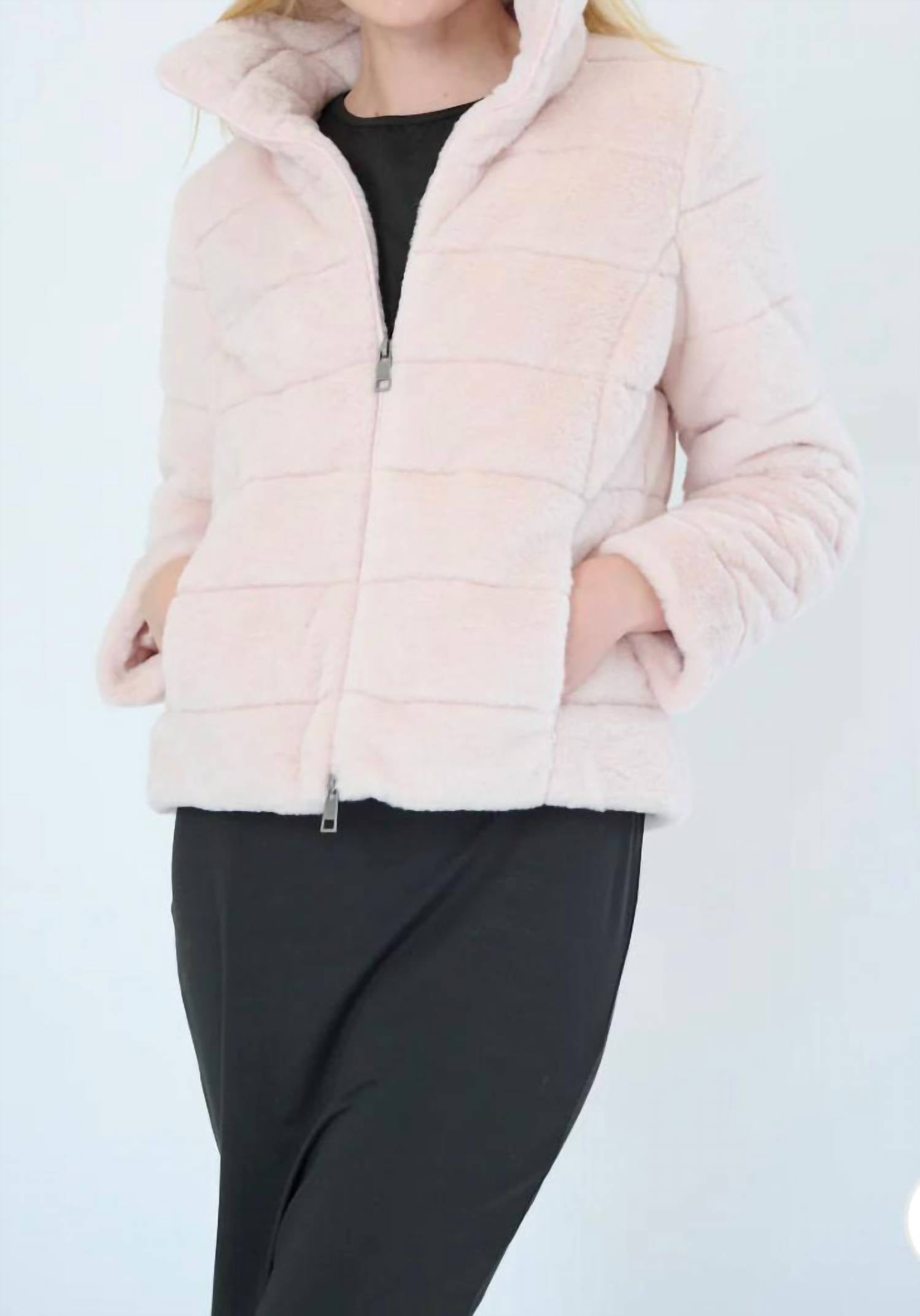 Anorak - Faux Fur Quilted Jacket