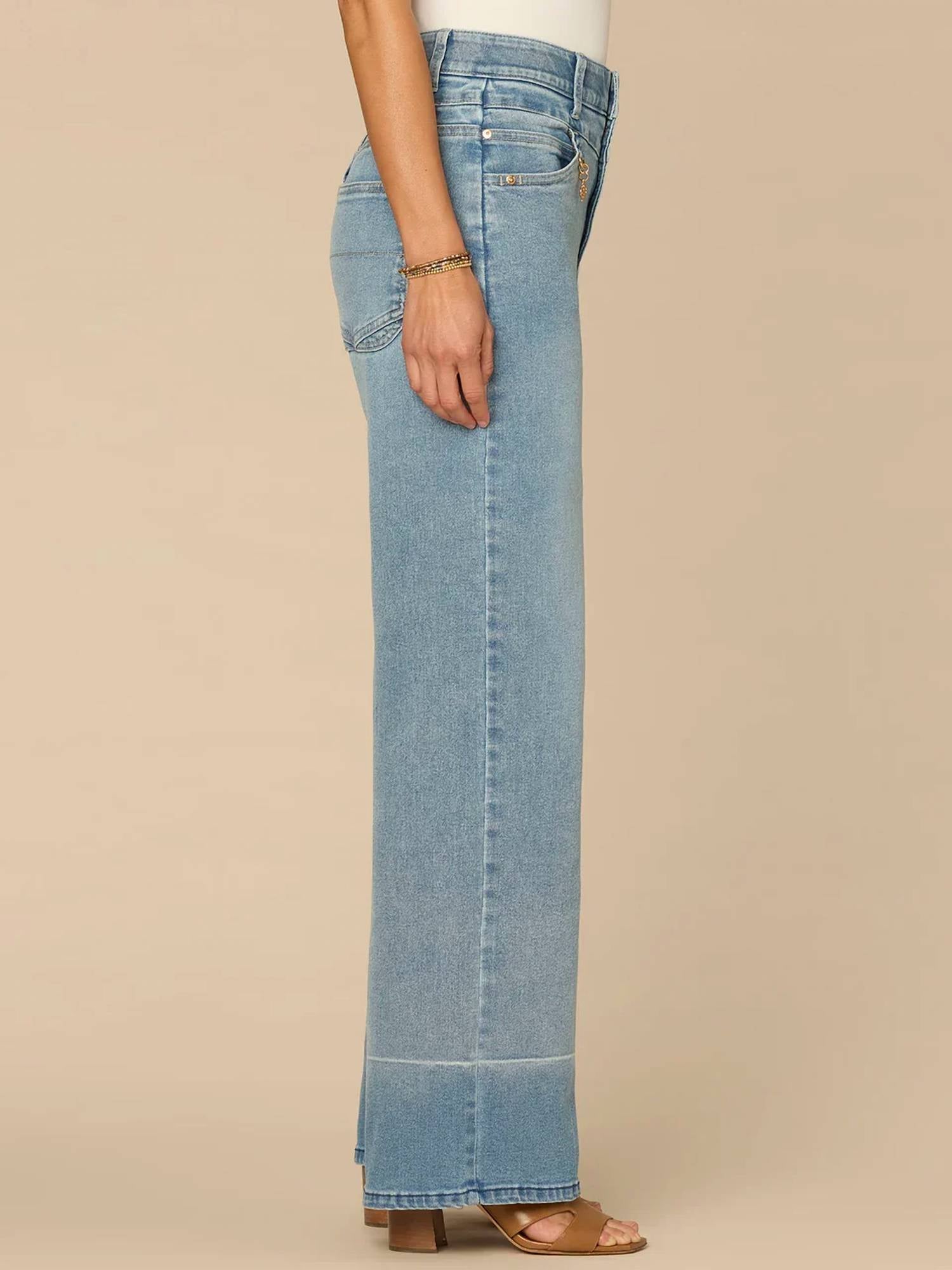 Democracy - Women's Clothing Wide Leg Jeans