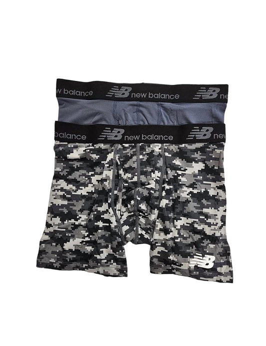 New Balance - Men's 2-Pack Dry And Fresh Performance 6" Boxer Briefs