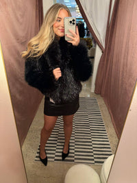 Dolce Cabo - Metallic Fur Jacket