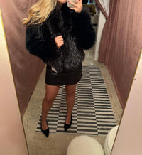 Dolce Cabo - Metallic Fur Jacket