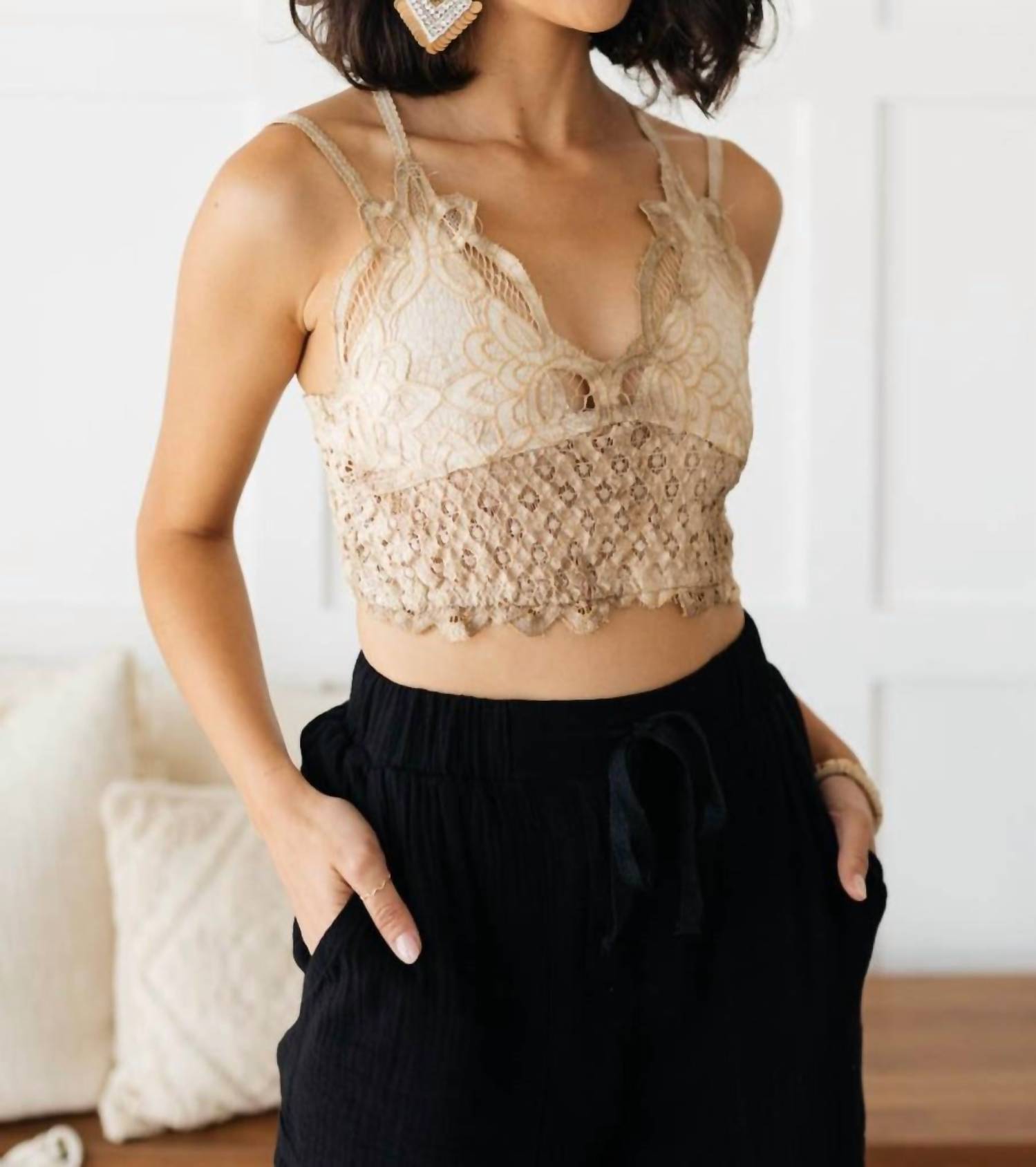 Pol - Live In Lace Bralette