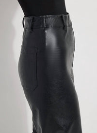 Lysse - Vegan Leather Wide Pant