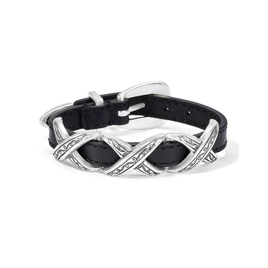 Brighton - Women's Kriss Kross Etched Bracelet