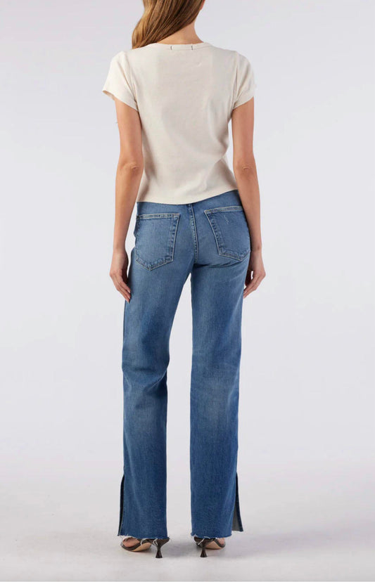 Amo - Georgia Split Flare Jeans