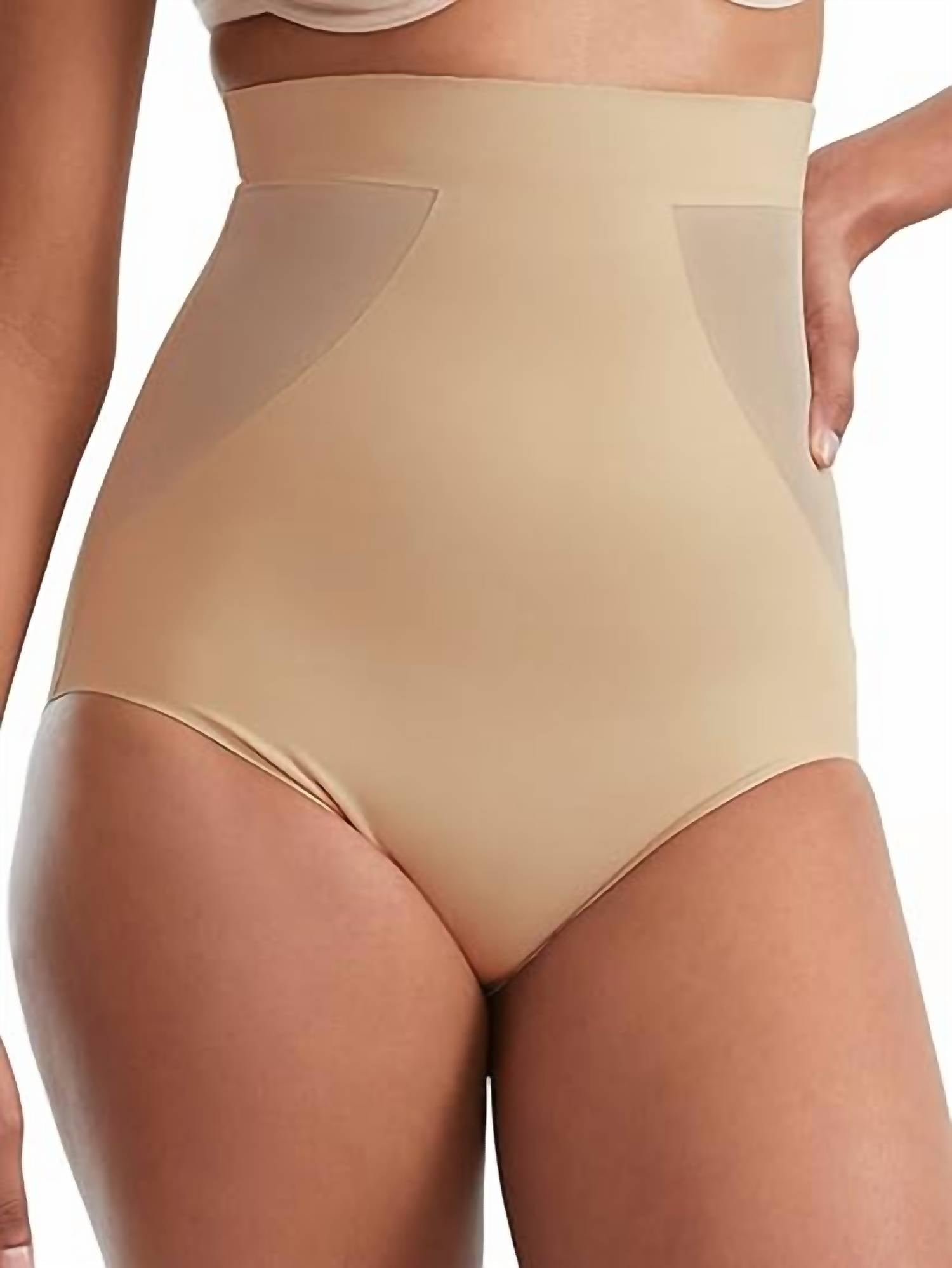 TC Fine Intimates Total Contour Hi-waist Brief in warm beige - women's intimate - detail view