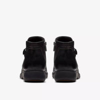 Clarks Women's Certina Joy Boots in black leather - women's shoe - view 4