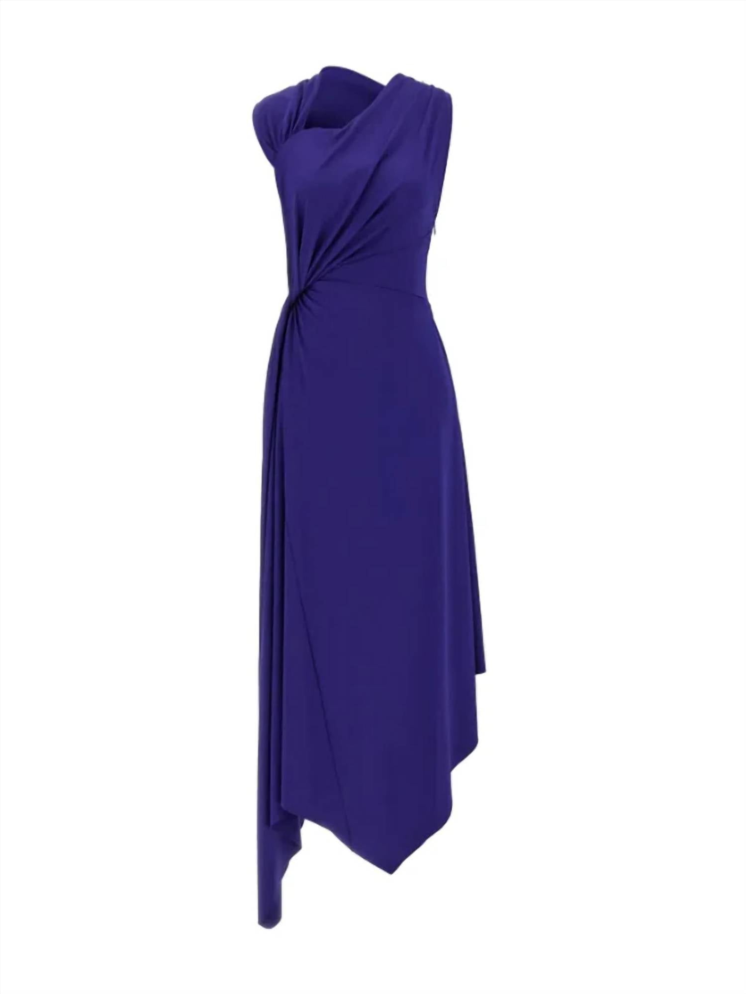 Victoria Beckham - Cap Sleeve Midi Dress