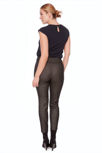 Up! - Petal Slit Techno Ankle Pant