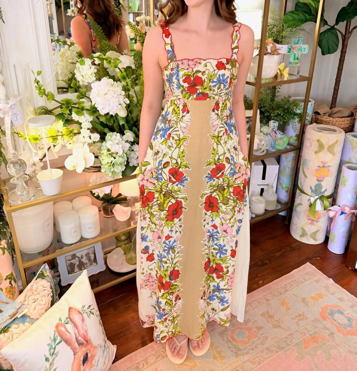 Elizabeth James The Label - Annalisa Midi Dress