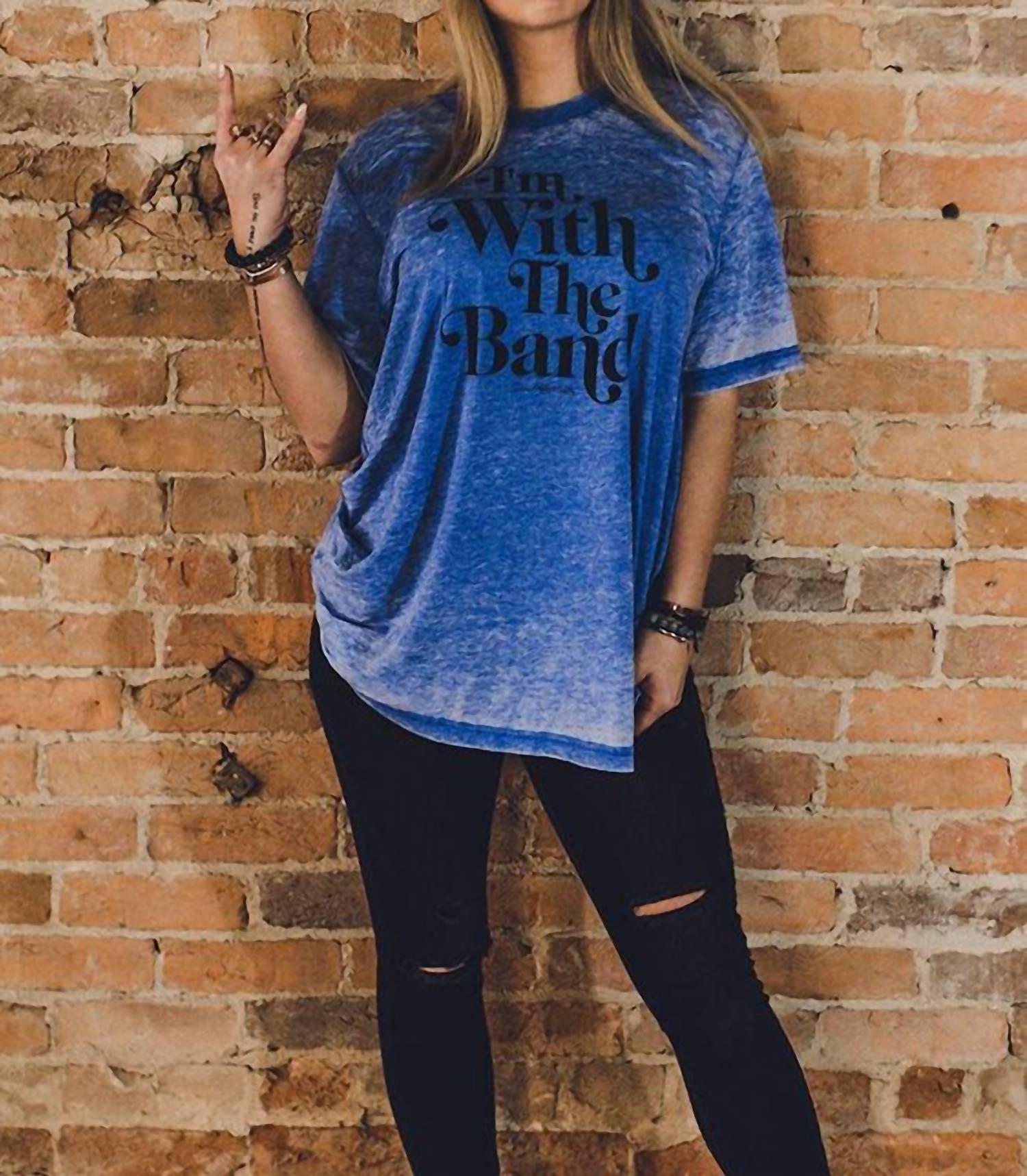 Eg Fashion - I’m With The Band Tee