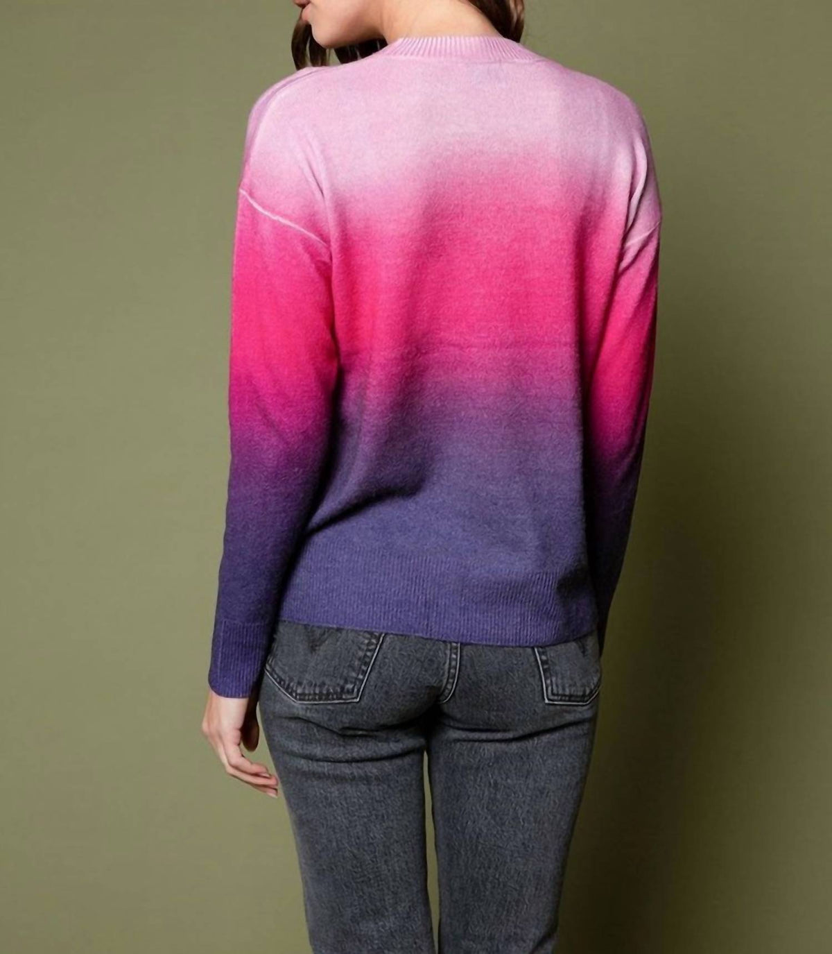 27 Miles Malibu - TAIT OMBRE CASHMERE SWEATER