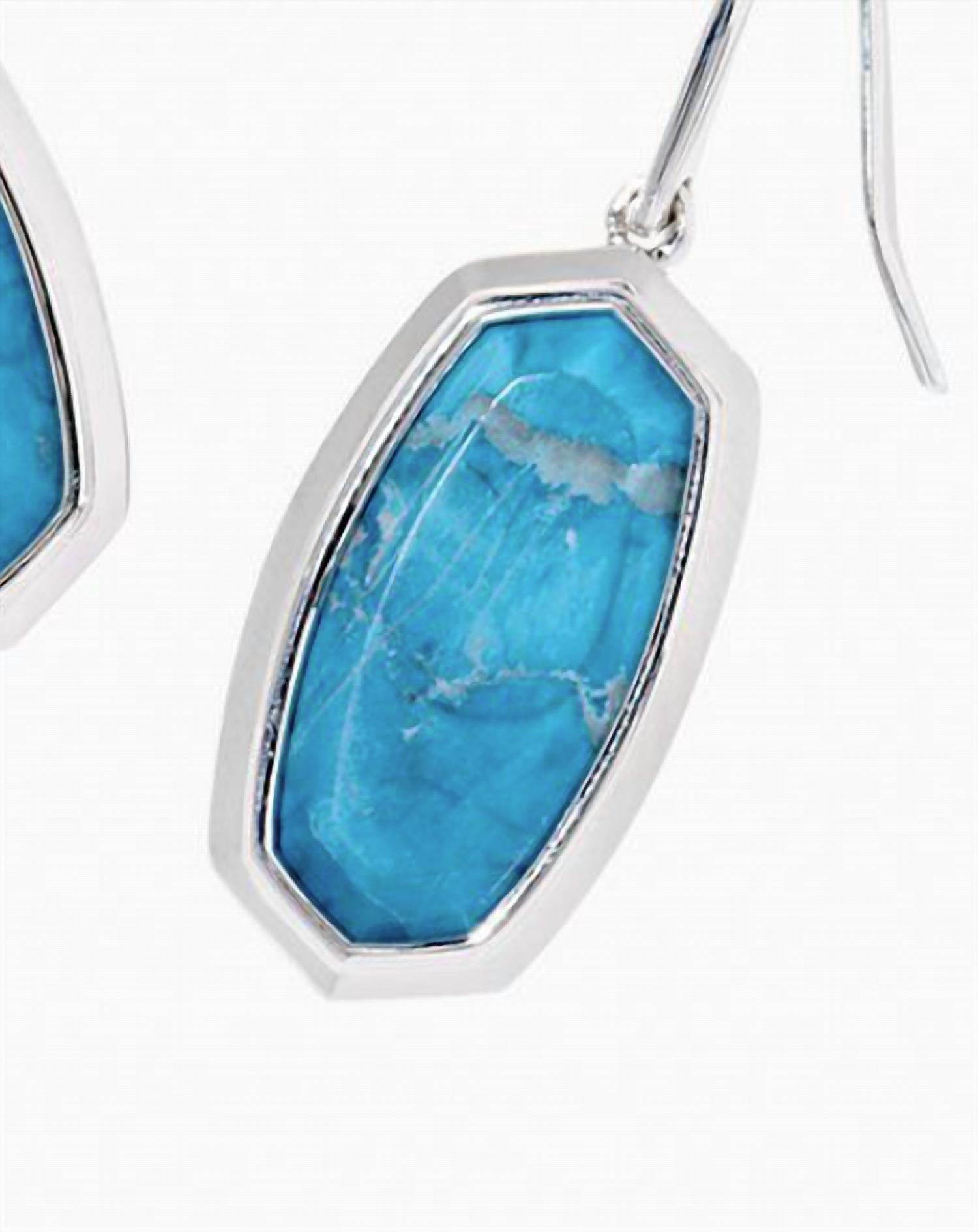 Kendra Scott - Women's Dani Bezel Drop Earrings