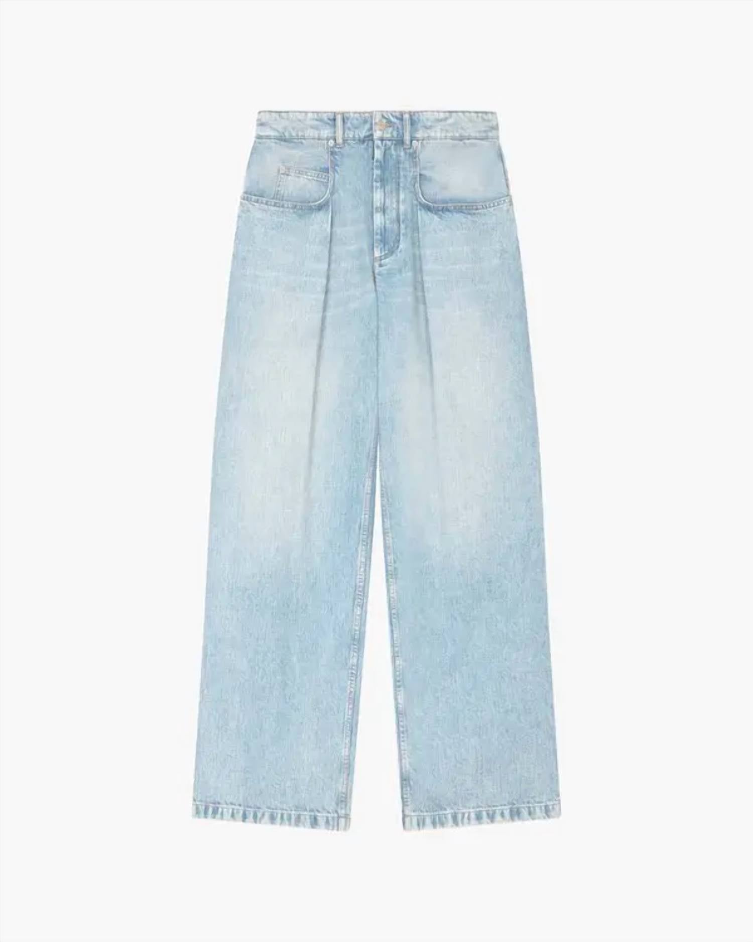 Isabel Marant - Janael High Rise Loose Fit Jeans