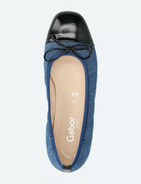 Gabor - Women's Quilted Ballet Flats