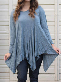 Comfy Usa - Dee Crinkle Top