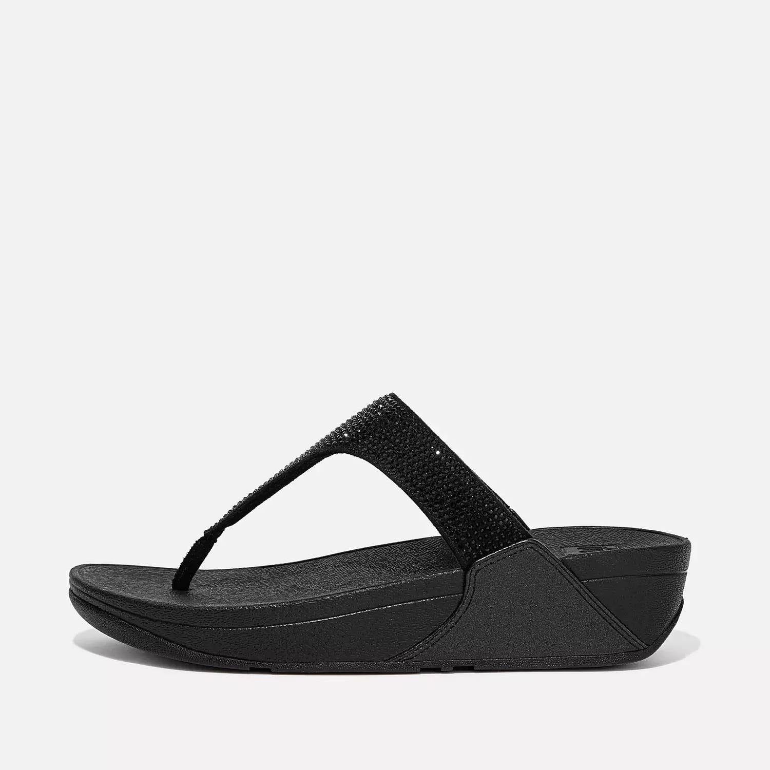 Fitflop - Women's Lulu Crystal Embellished Sandals