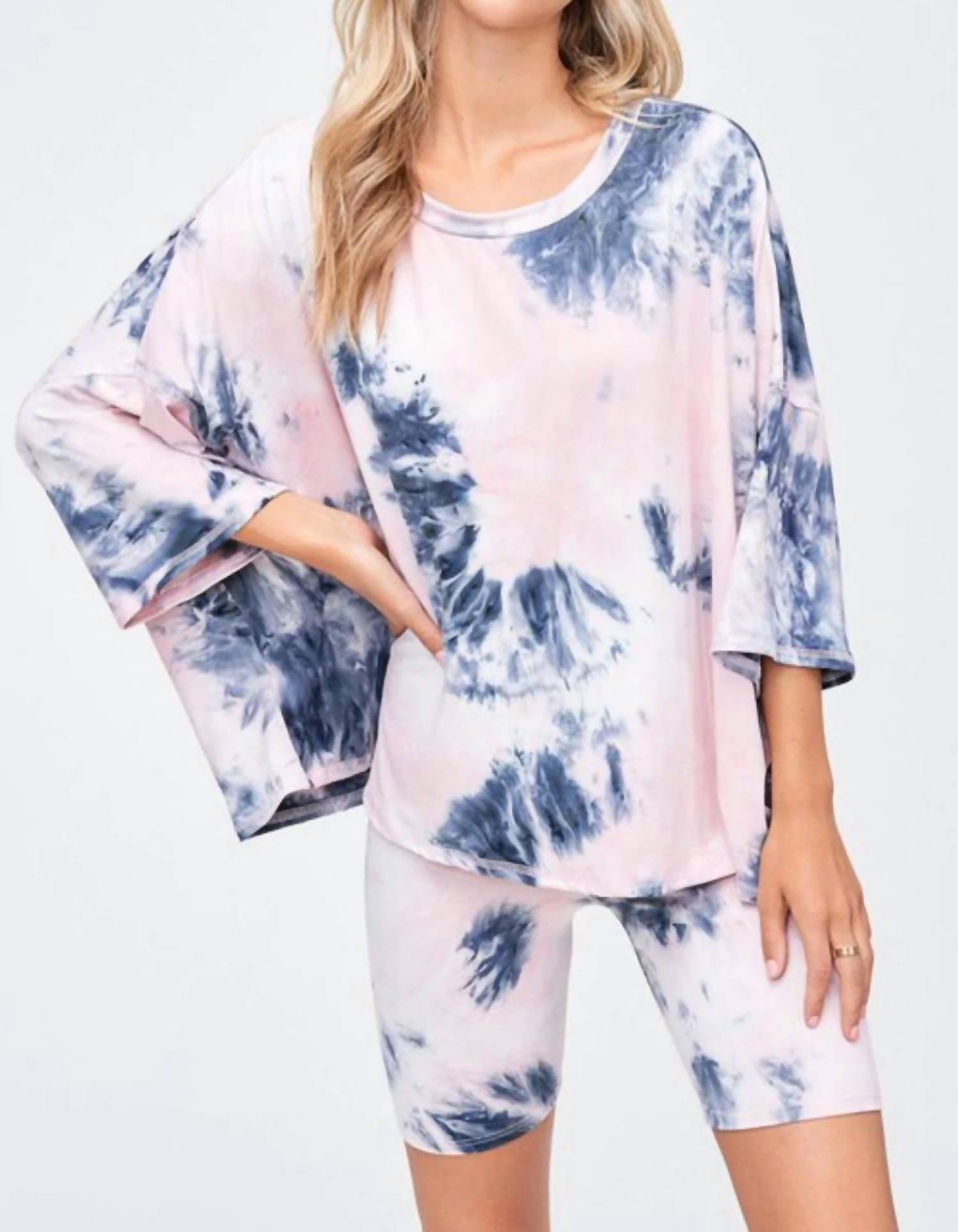 TIE DYE LOUNGWEAR SLEEP TOP