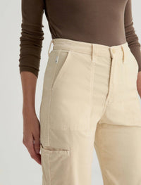 Ag Jeans - Hazal Corduroy High-rise Utility Barrel Jeans
