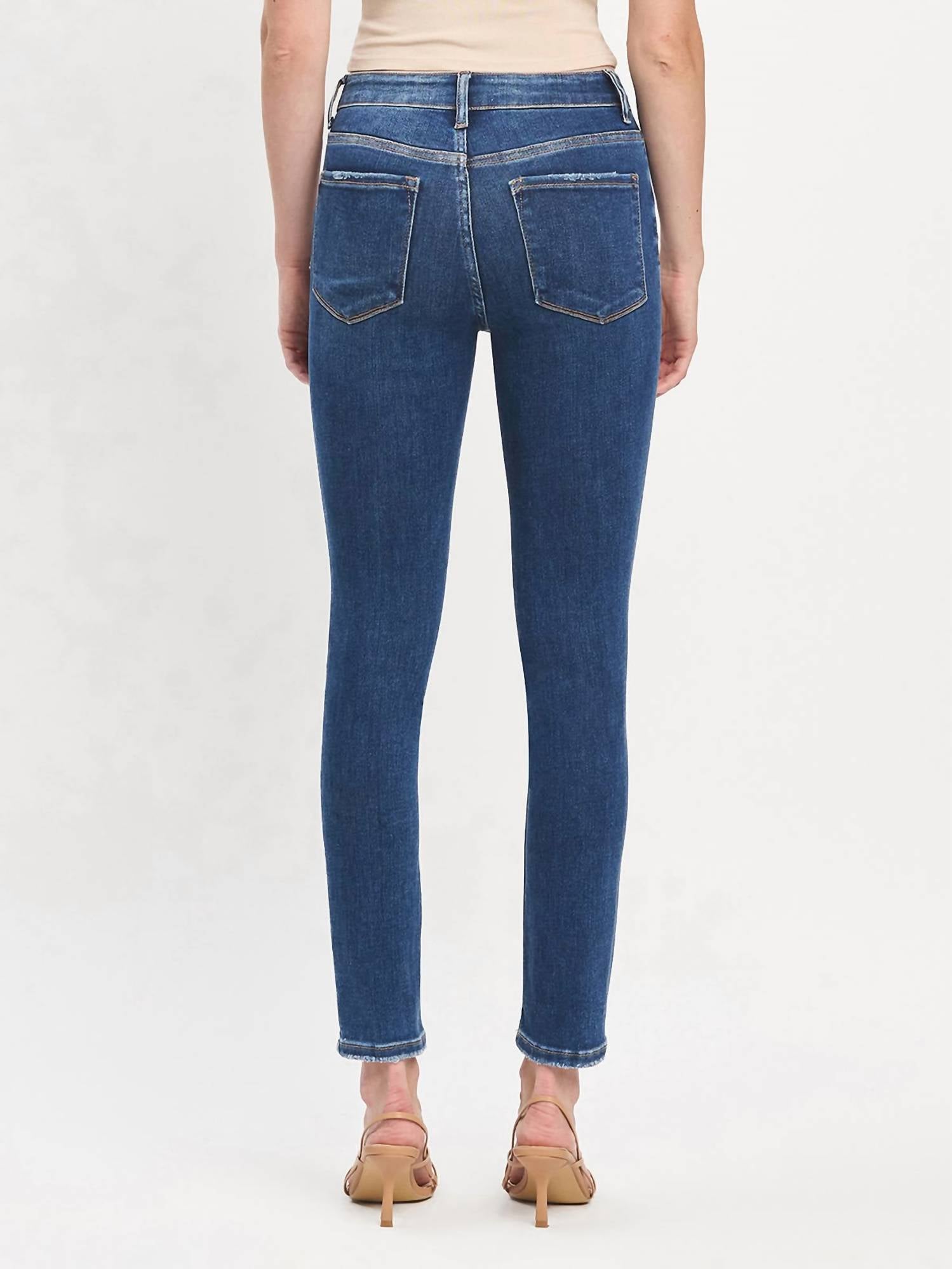 VERVET BY FLYING MONKEY Benda Jeans in denim - women's pants - view 4