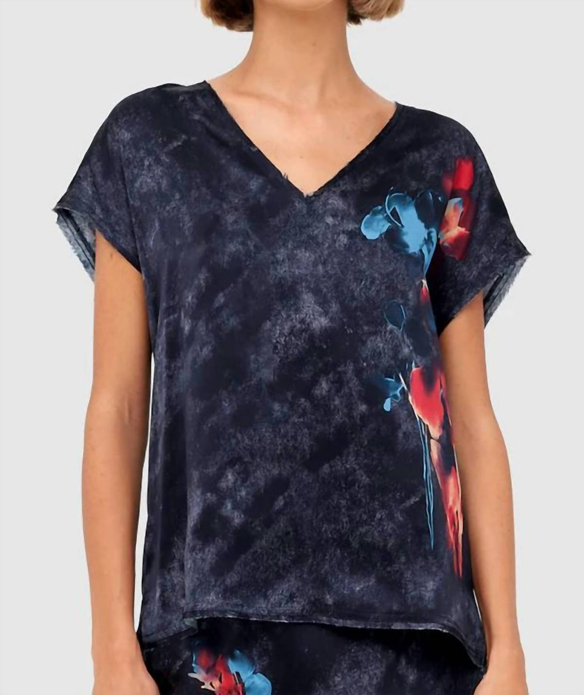 Go By Go Silk - Go Raw Revisited Printed Place Blouse