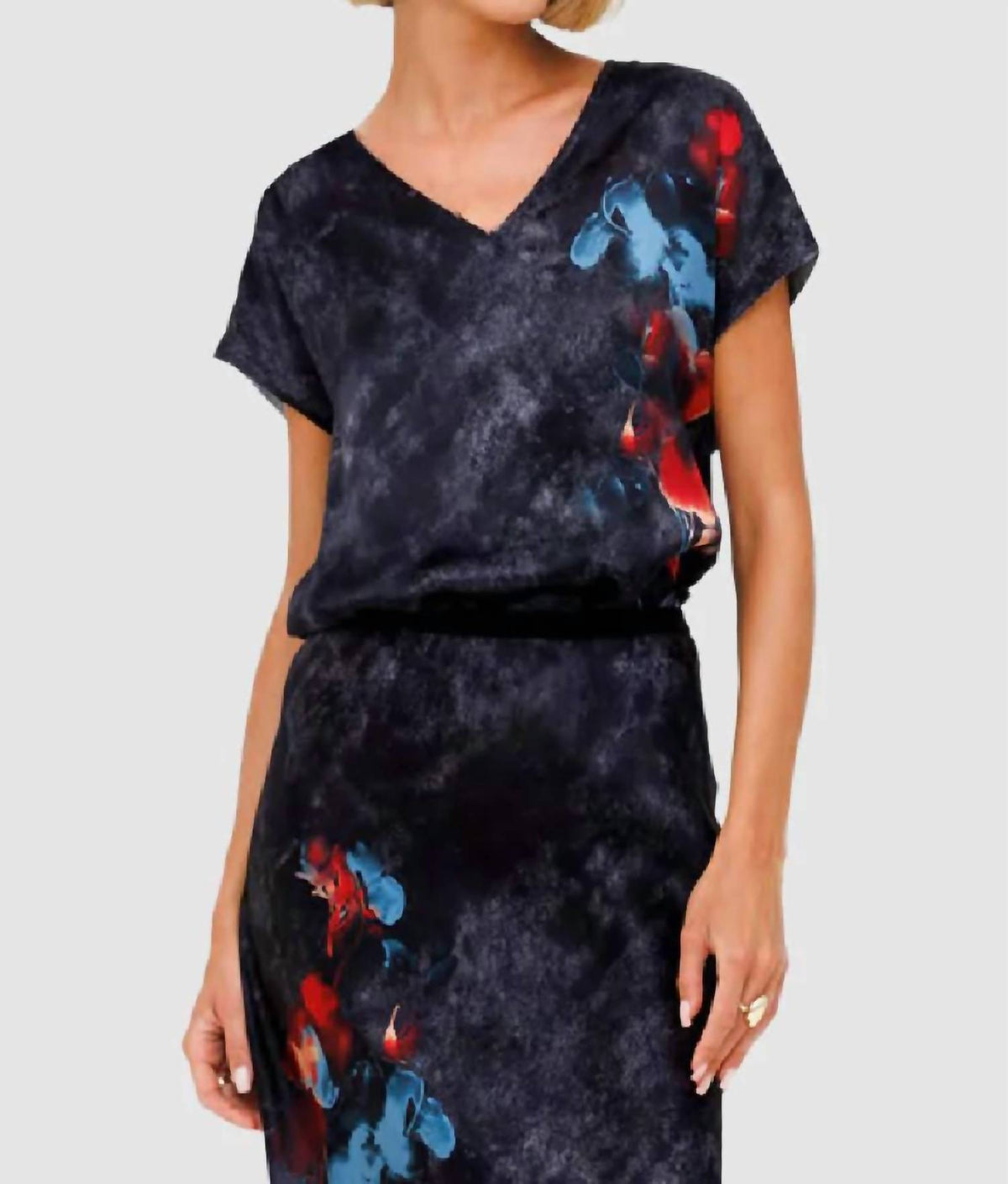 Go By Go Silk - Go Raw Revisited Printed Place Blouse