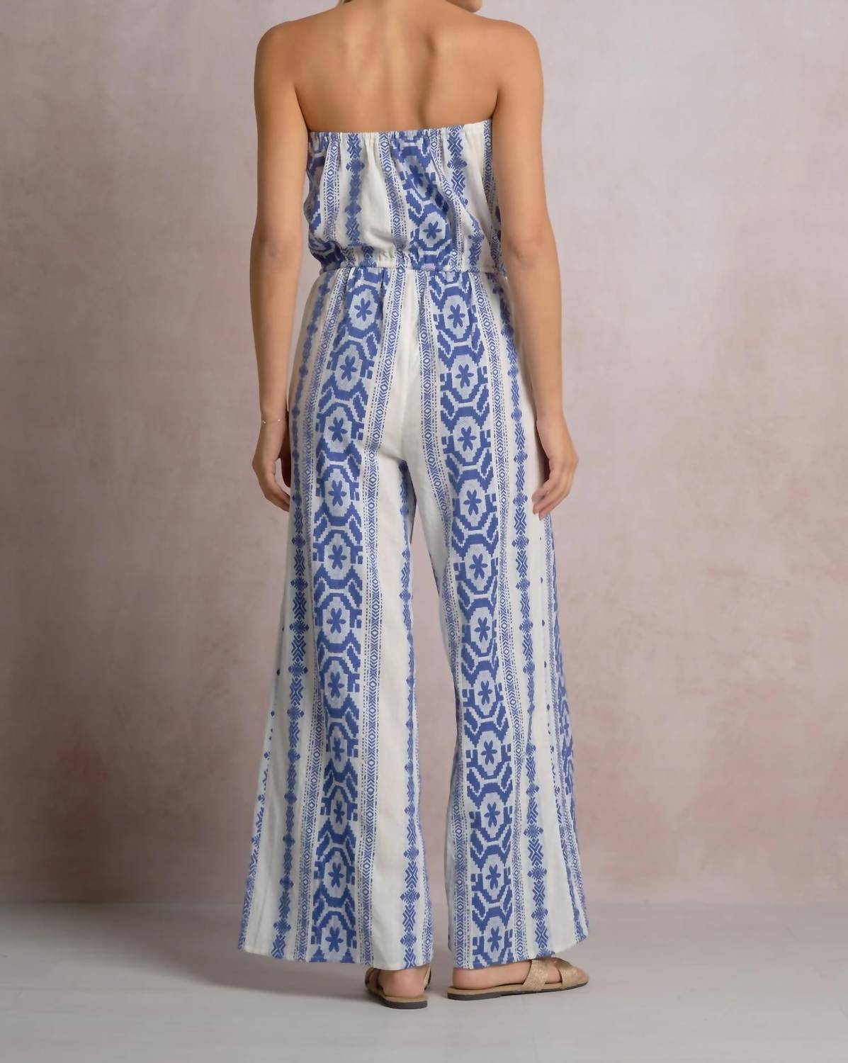 Elan - Cayenne Strapless Jumpsuit