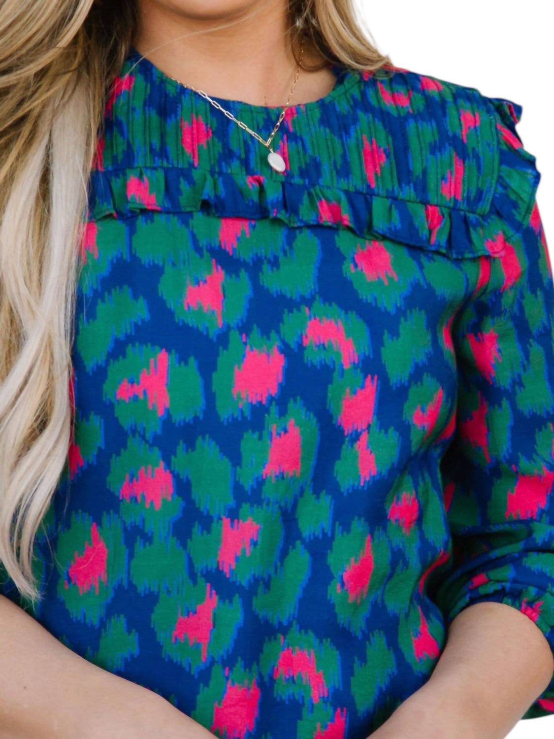 Michelle Mcdowell - Carter Printed Top