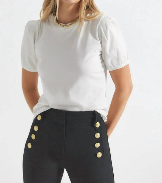 Derek Lam 10 Crosby - Eva Puff Sleeve Tee