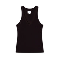 sundays Mick Tank Top in black - women's tank top - detail view