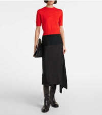 Jil Sander - Short Sleeve Crewneck Sweater