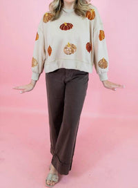 Mary Square - Millie Pumpkin Sweatshirt