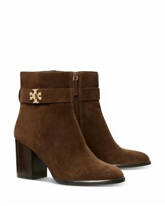 Tory Burch - Women T Lock Heeled Ankle Boot