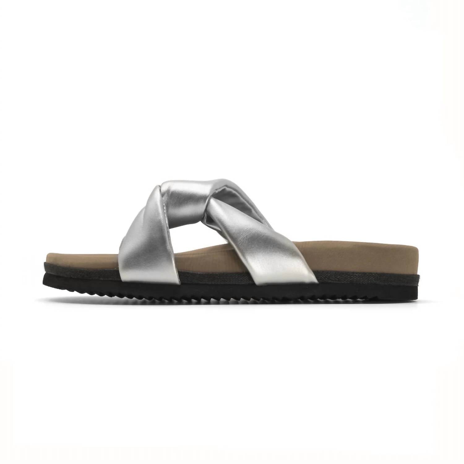 Roam - Women's Side Slip Vegan Leather Sandals