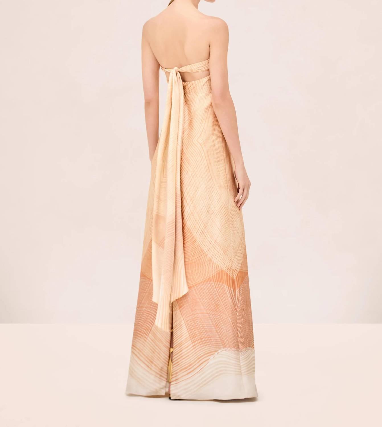 Alexis - Dianne Strapless Maxi Dress