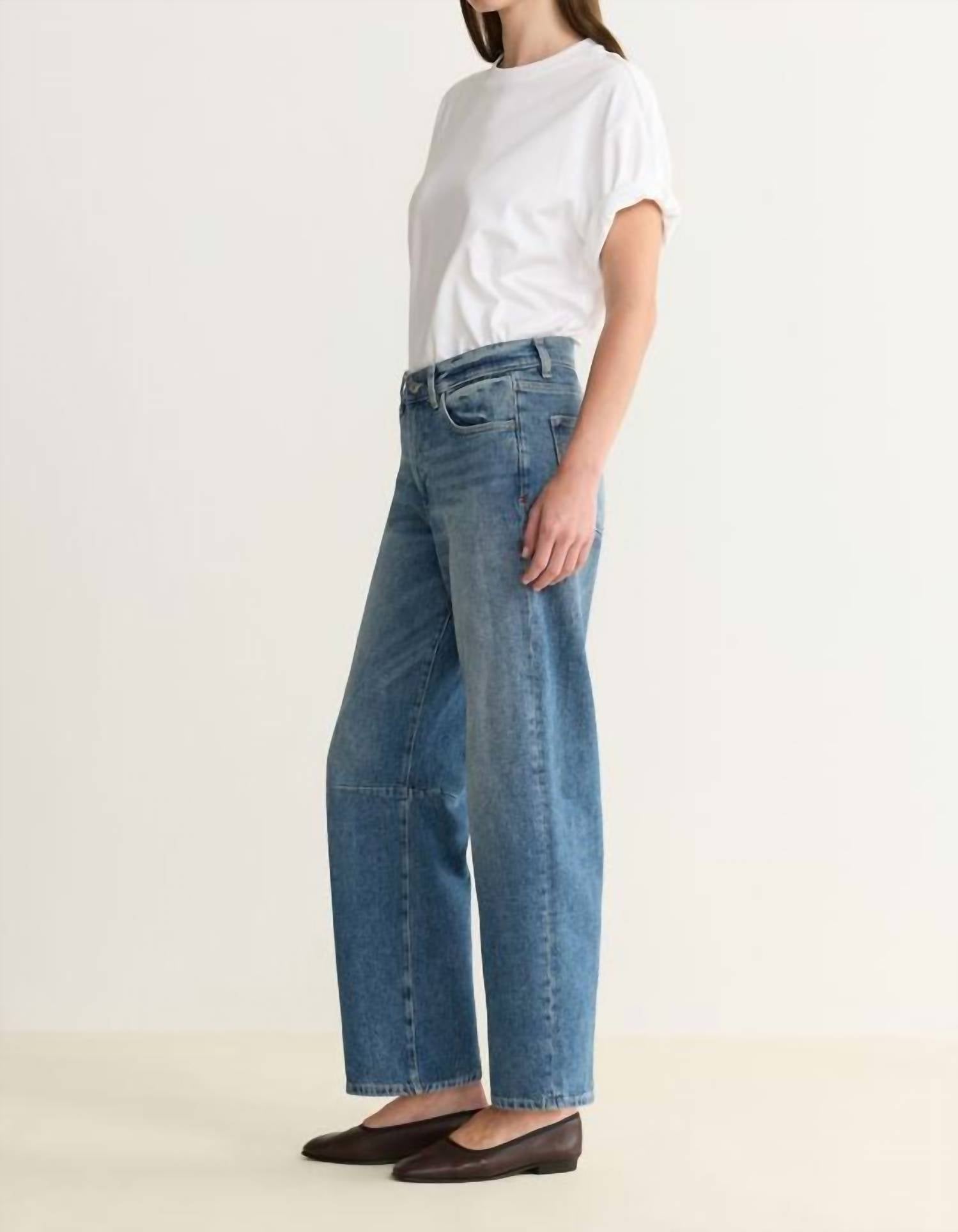Warp + Weft - Bna Soft Curve Barrel Jeans