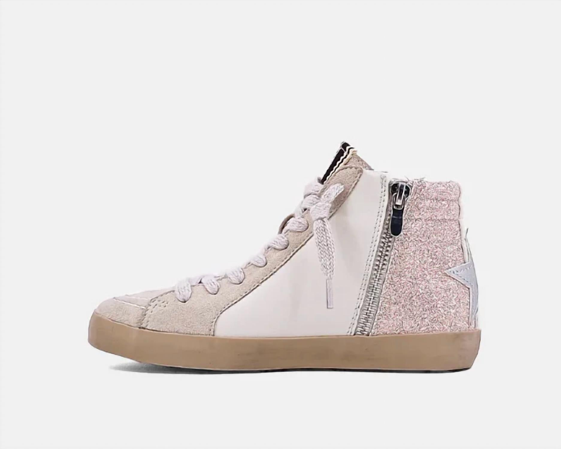 Shu Shop - Women's Rooney Glitter High Top Sneaker