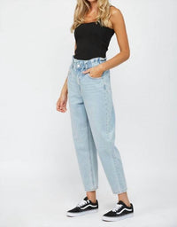 Mica Denim - Paperbag Super High Mom Jeans