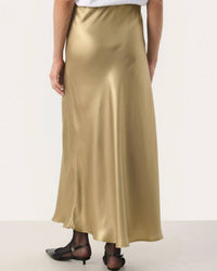 Part Two Laurinas Maxi Skirt in gold - women's skirt - detail view