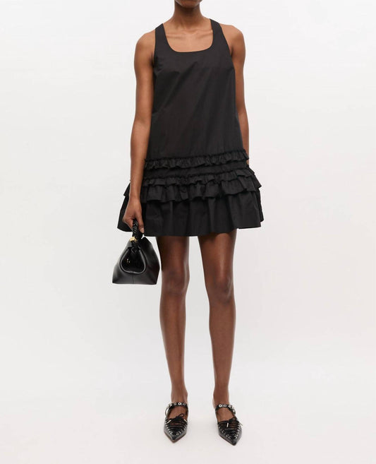 Ganni - Cotton Poplin Mini Dress