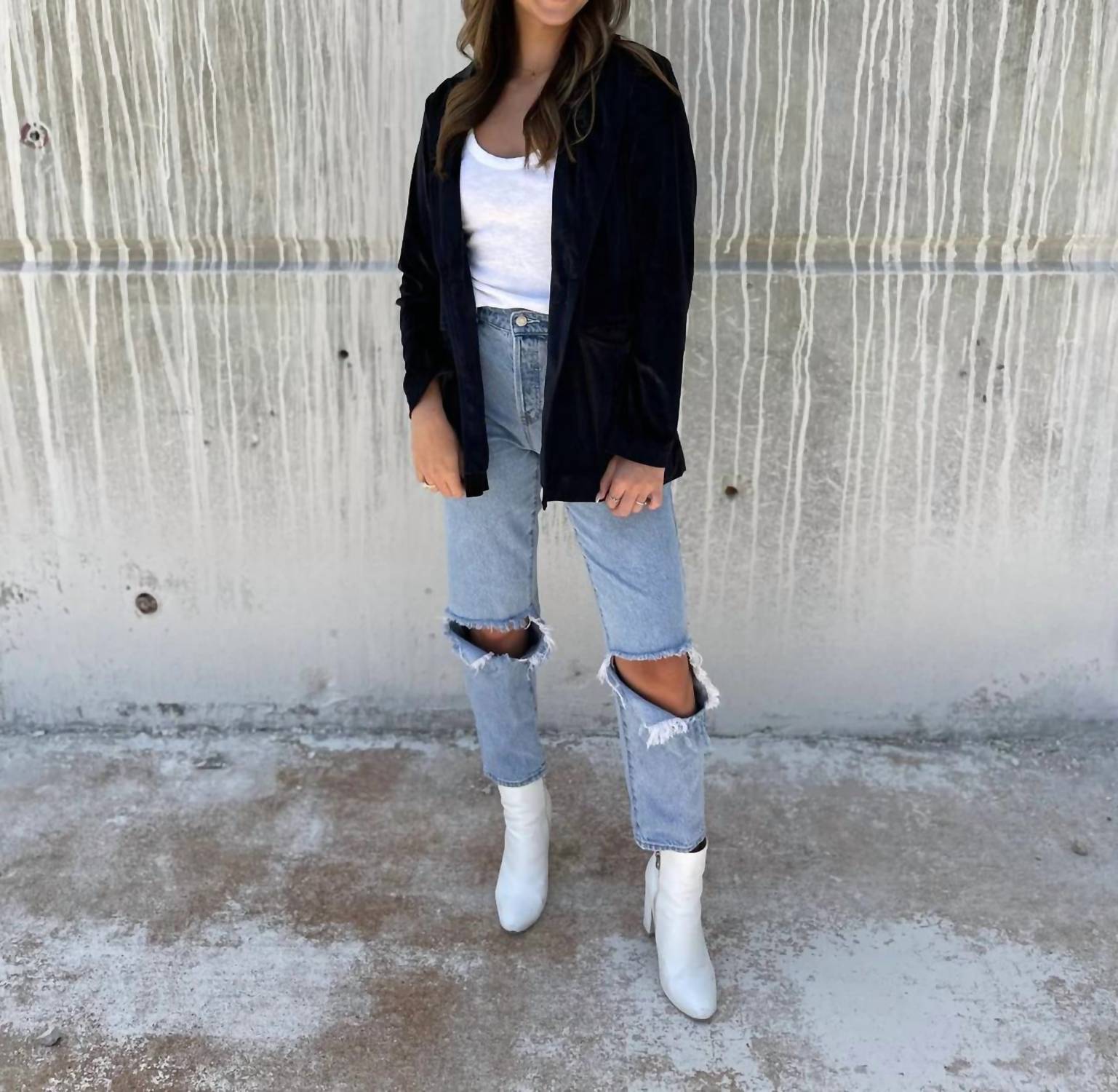Blakeley - Everything We Knew Velvet Blazer