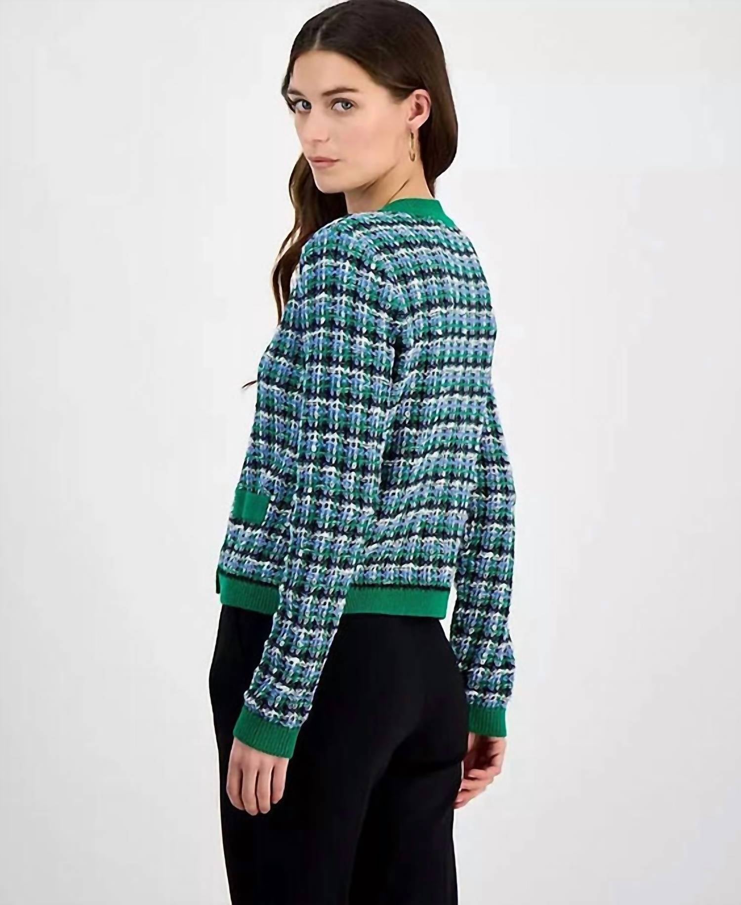 Tahari - Texture Stitch Cardigan