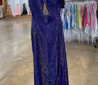 Aleta - Women's Sweetheart With Slit Prom Dress