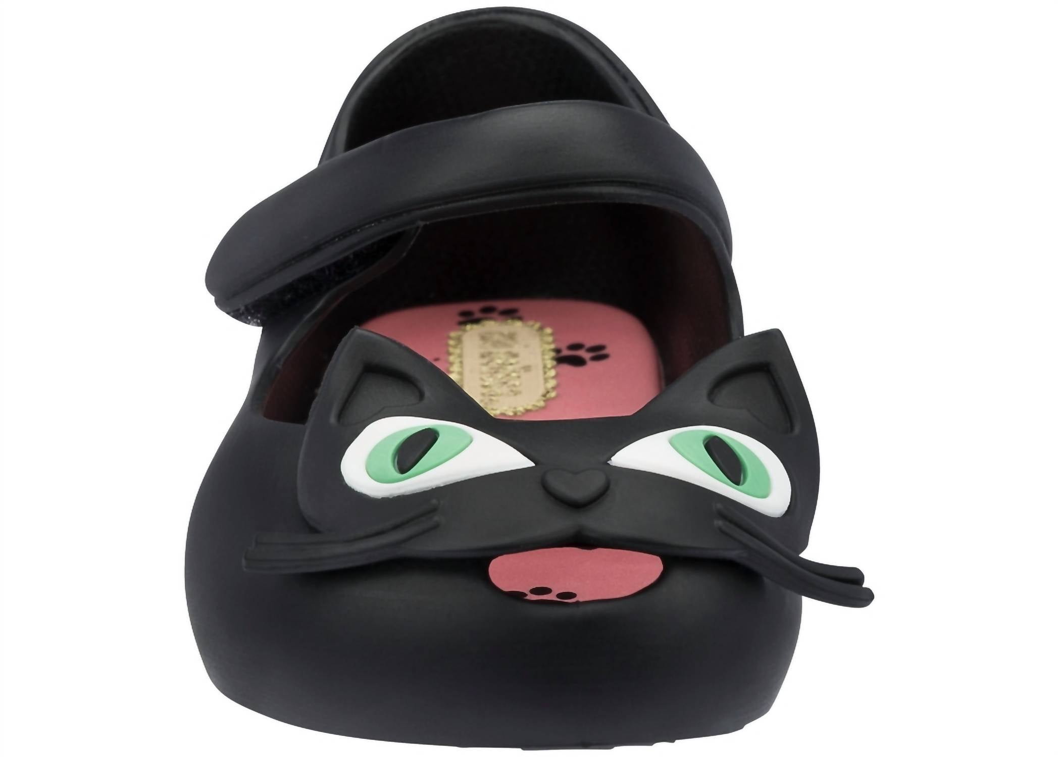 Mini Melissa Girls Ultragirl Ii Sandals in black pink - kids' sandal - alternate view